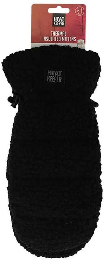 Heatkeeper Thermo wanten Teddy Zwart - Foto 3