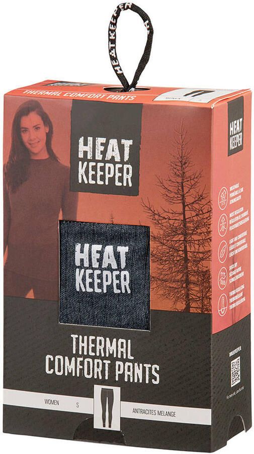 Heatkeeper thermolegging antraciet - Foto 2