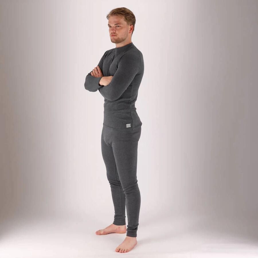 Heatkeeper Thermoshirt Antraciet 4-Pack