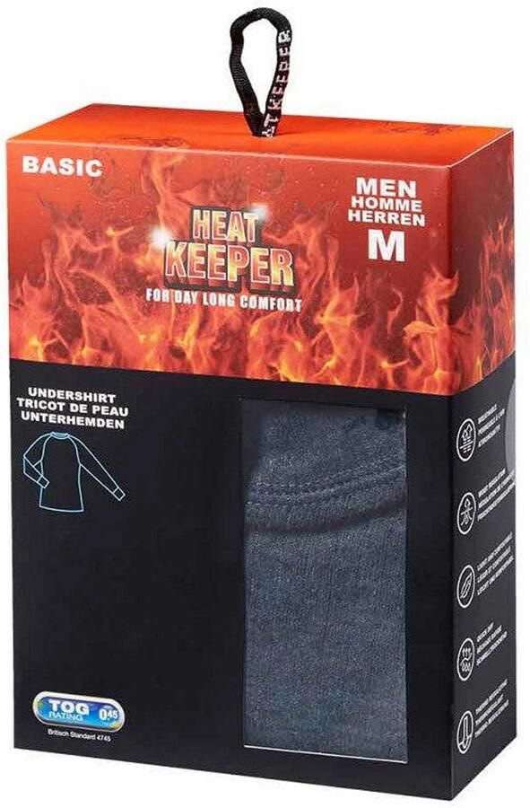 Heatkeeper Thermoshirt Antraciet 4-Pack - Foto 3