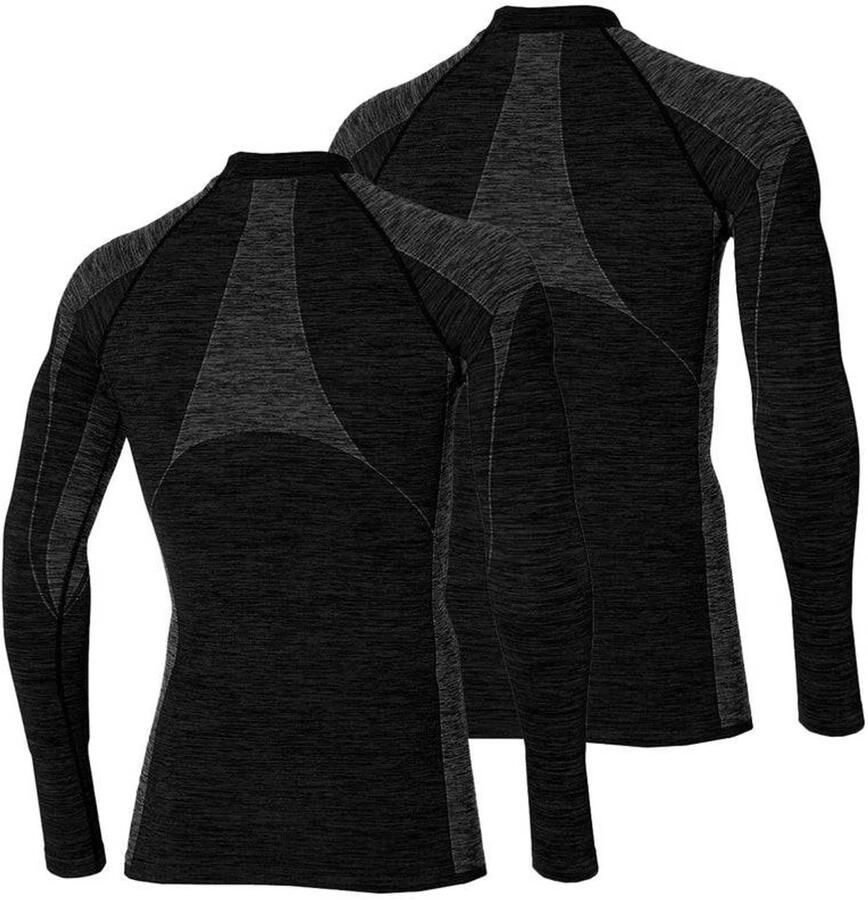 Heatkeeper Thermoshirt Zwart 2-Pack - Foto 2