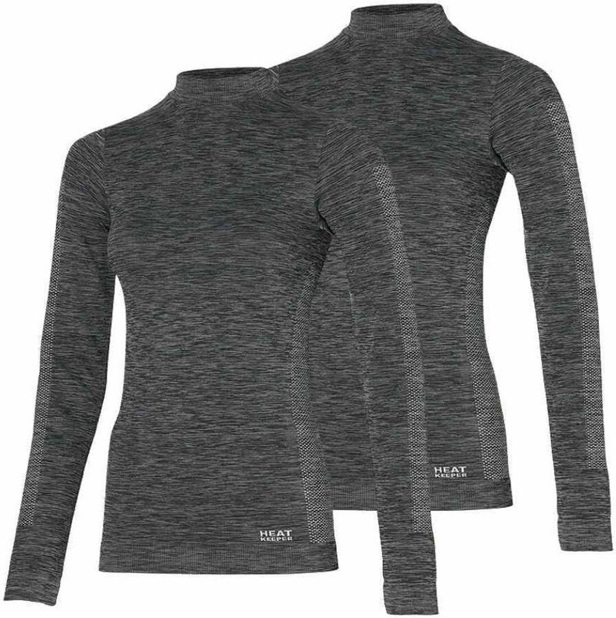 Heatkeeper Thermoshirt Zwart 2-Pack