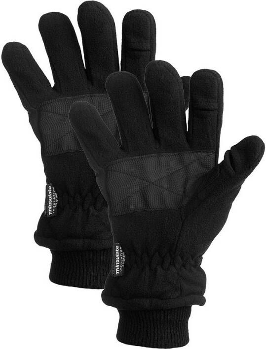Heatkeeper thermo handschoenen set van 2 zwart