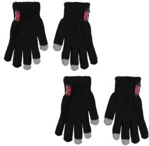 Heatkeeper thermo handschoenen set van 2 zwart