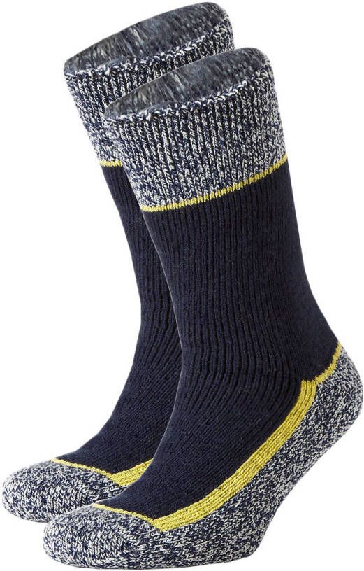 Heatkeeper thermo sokken set van 2 donkerblauw