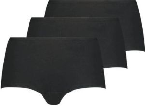 HEMA Dames Boxers Katoen 3 Stuks Zwart (zwart)