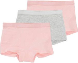 HEMA Kinder Boxers 3 Stuks Lichtroze (lichtroze)