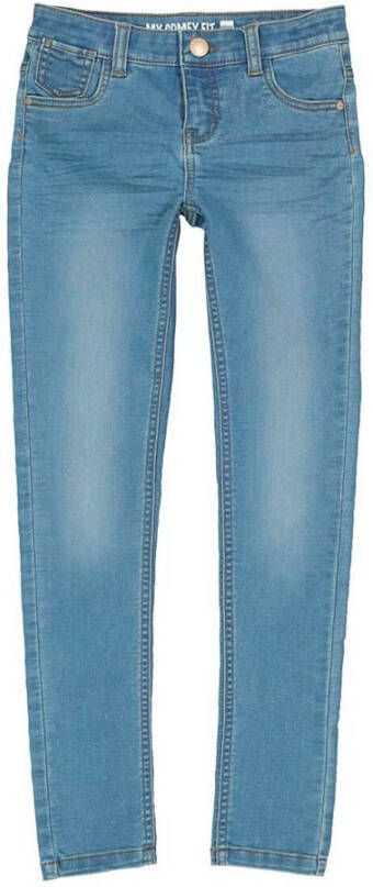 HEMA Kinder Jeans Skinny Fit Middenblauw (middenblauw)