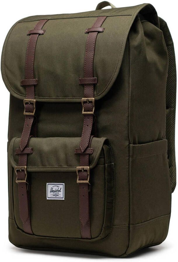 Herschel Eco Little America Rugzak Groen Klimop Green Unisex