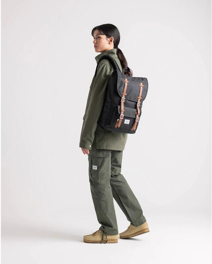 Herschel Rugzak Little America Mid Volume Backpack Ivy Green