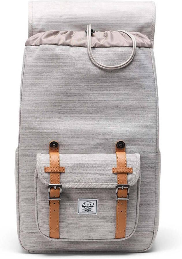Herschel rugzak Little America Mid light grey crosshatch