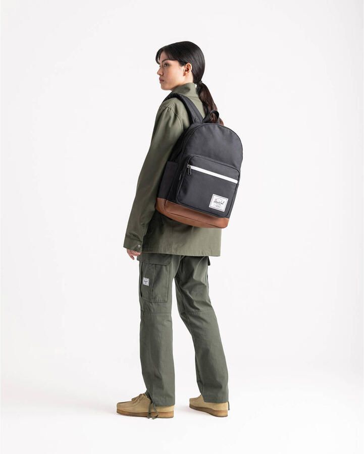 Herschel rugzak Pop Quiz raven crosshatch