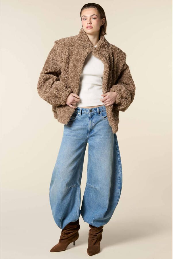 Homage to Denim barrel jeans mediumblauw