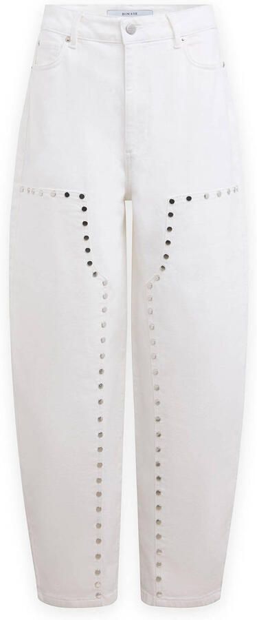 Homage to Denim high waist barrel jeans ecru - Foto 2