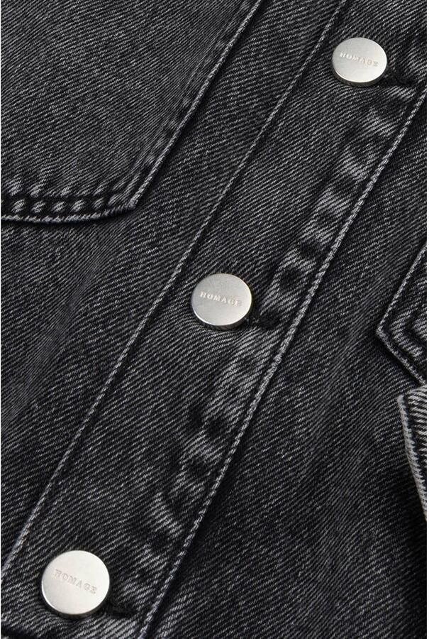 Homage to Denim jumpsuit grijs - Foto 2