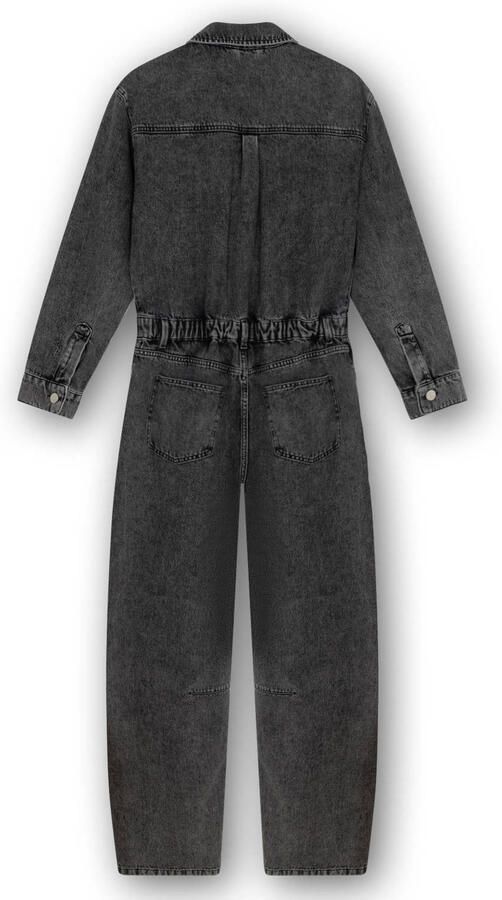 Homage to Denim jumpsuit grijs - Foto 3