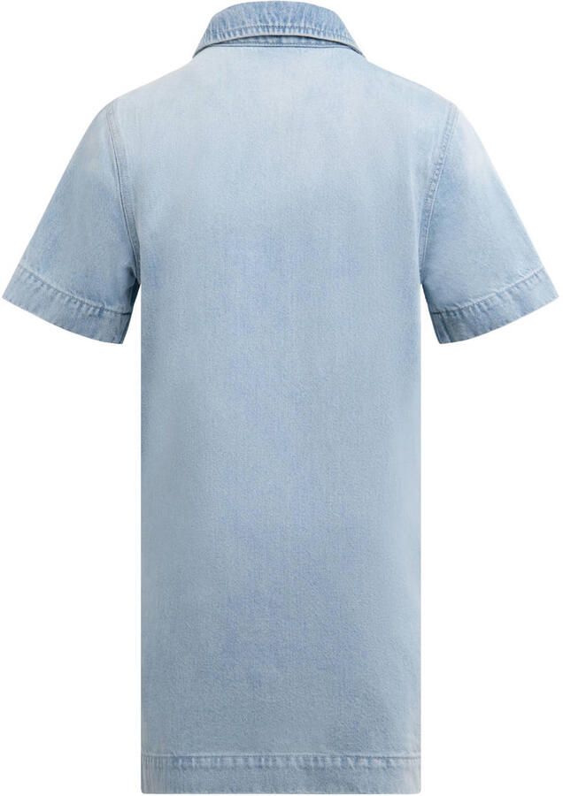 Homage to Denim spijkerjurk light blue denim - Foto 3