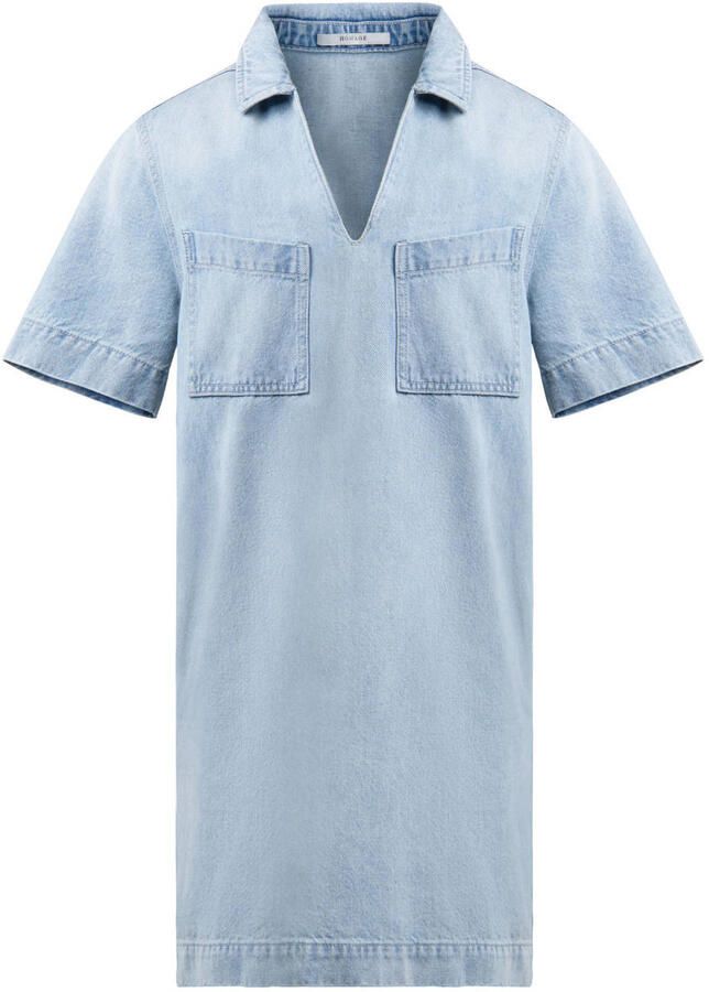 Homage to Denim spijkerjurk light blue denim - Foto 2