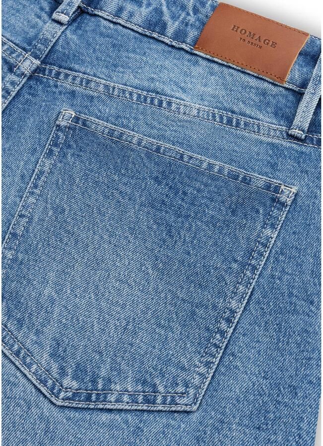 Homage to Denim wide leg jeans blauw - Foto 2