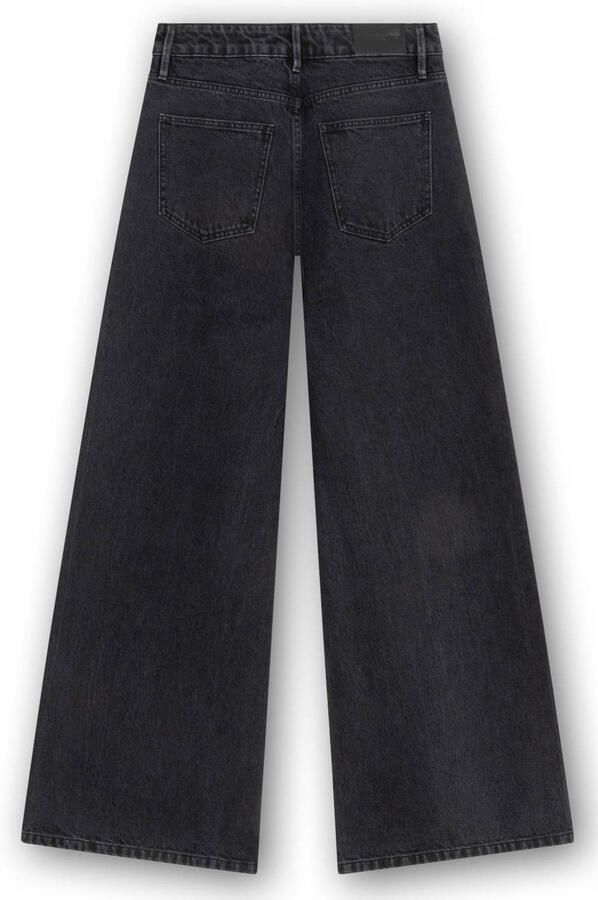 Homage to Denim wide leg jeans zwart - Foto 3