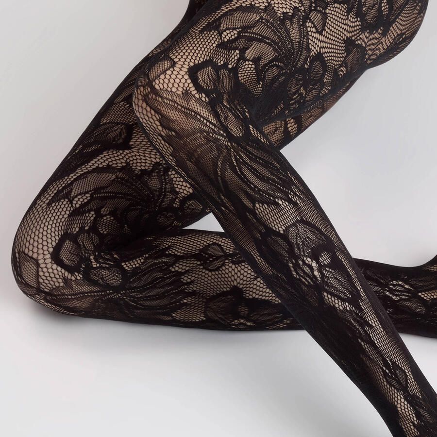Hudson panty Playful Flower zwart - Foto 2