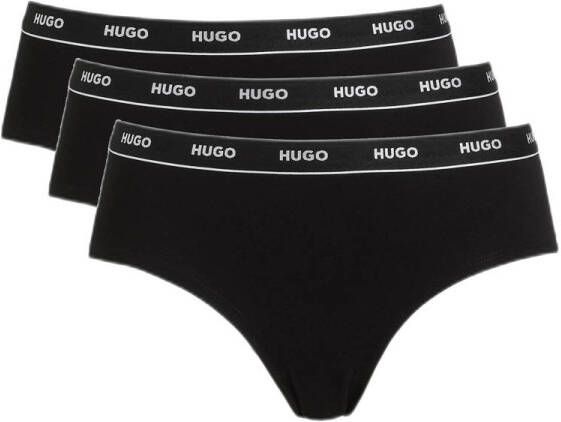 HUGO hipster (set van 3) zwart