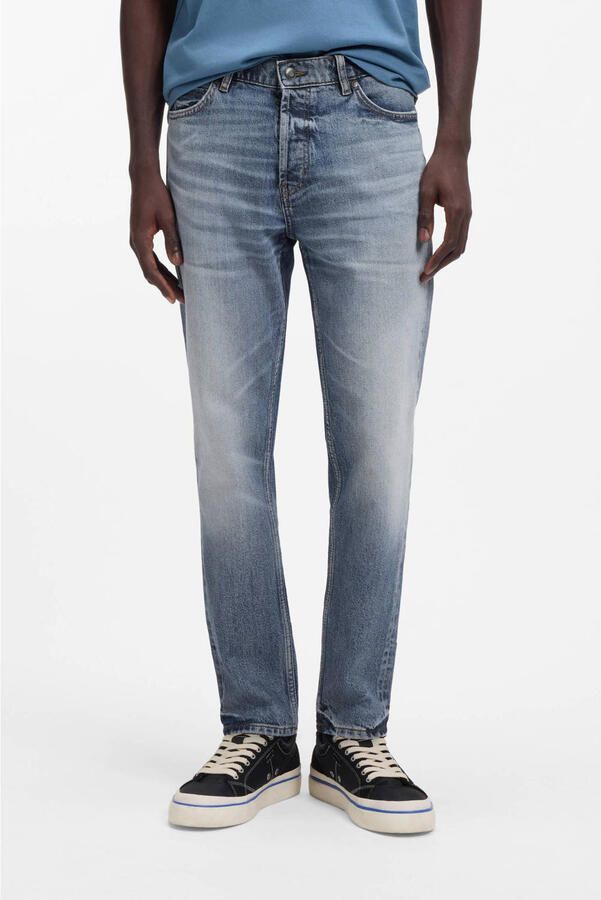 HUGO 634 tapered jeans bright blue