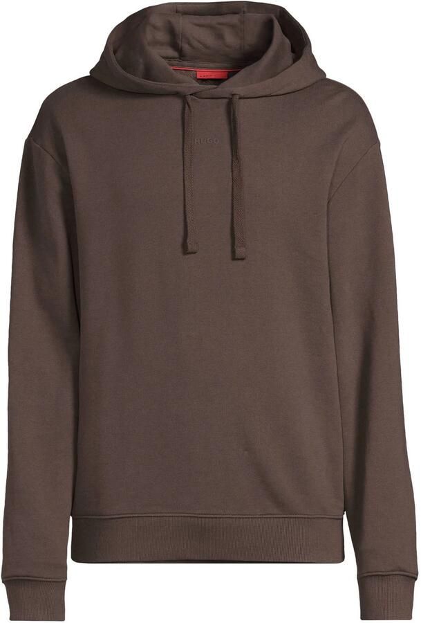 HUGO hoodie donkerbruin