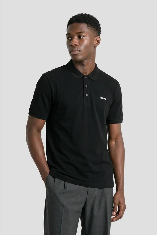 HUGO Regular fit poloshirt van puur katoen model 'DONOS222'