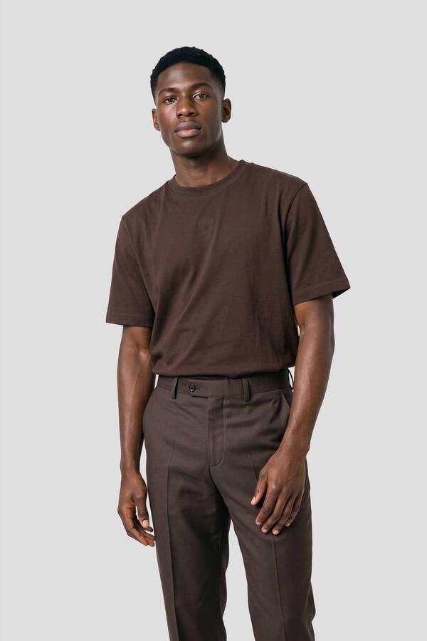 HUGO Regular fit t-shirt van puur katoen model 'Dapolino'