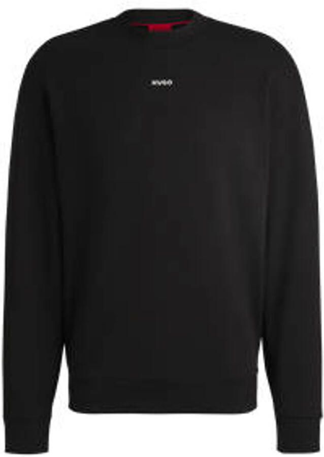 HUGO Oversized sweatshirt met labelprint model 'Dapocrew'