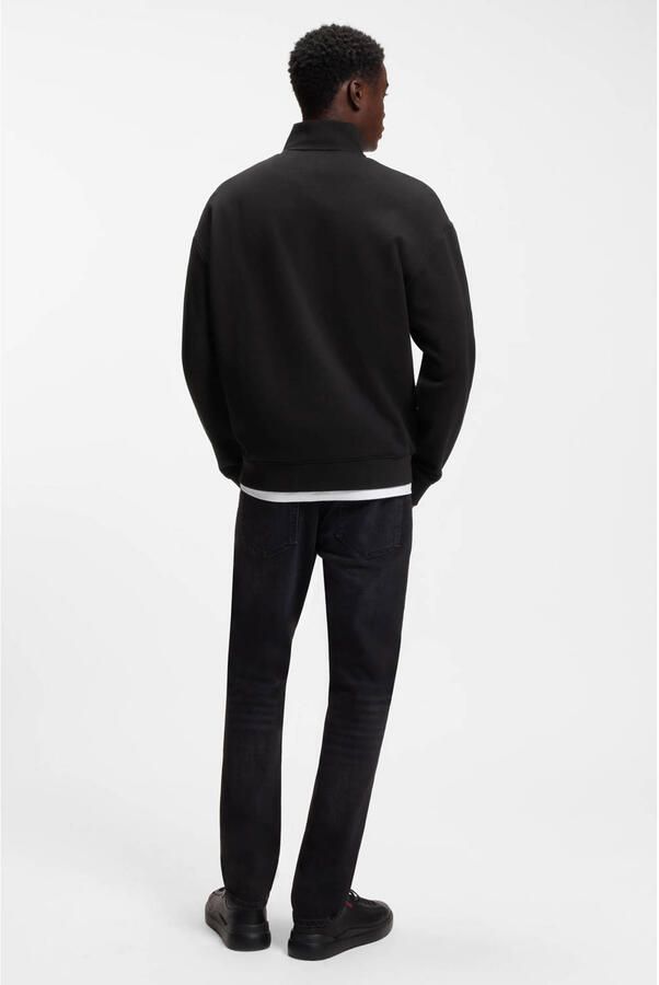 HUGO Sweatshirt met schipperskraag model 'Durty' - Foto 2