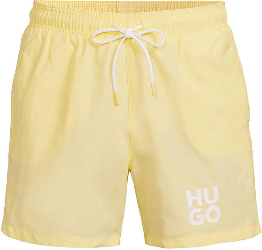 HUGO zwemshort Paolo geel
