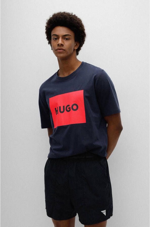 Hugo Boss Stijlvolle Heren T-shirt Blue Heren