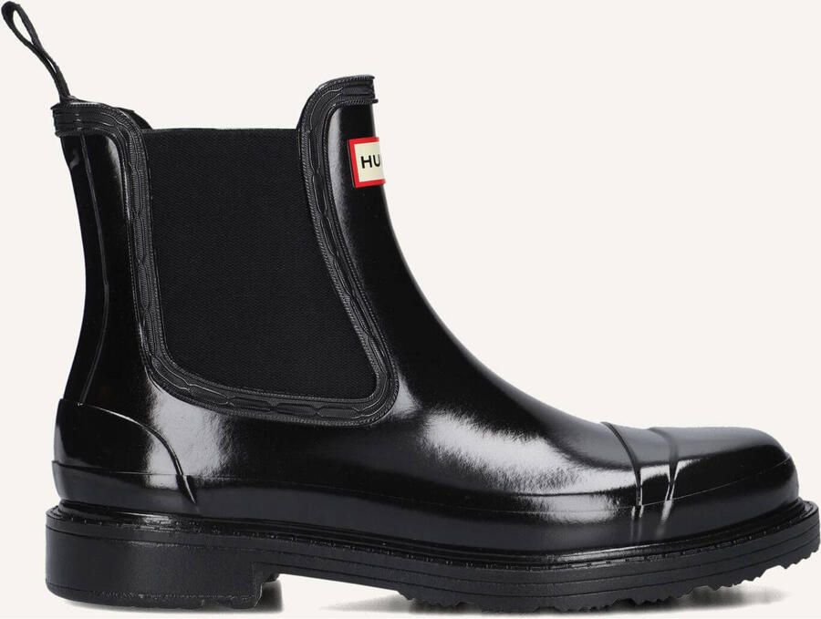 Hunter Laarzen Womens Original Chelsea Zwart