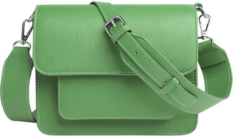 Hvisk Groene Schoudertas Cayman Pocket Structure Green Dames