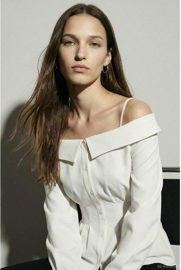 HYPEDROP blouse ecru