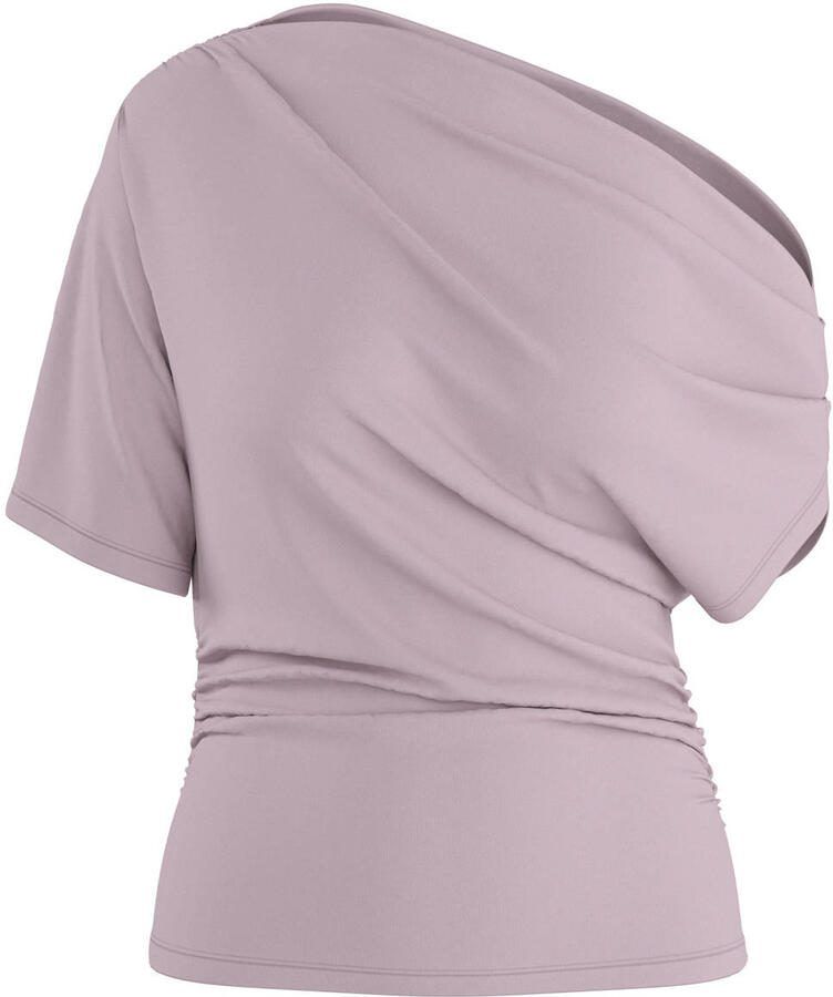 HYPEDROP one shoulder top lila - Foto 2