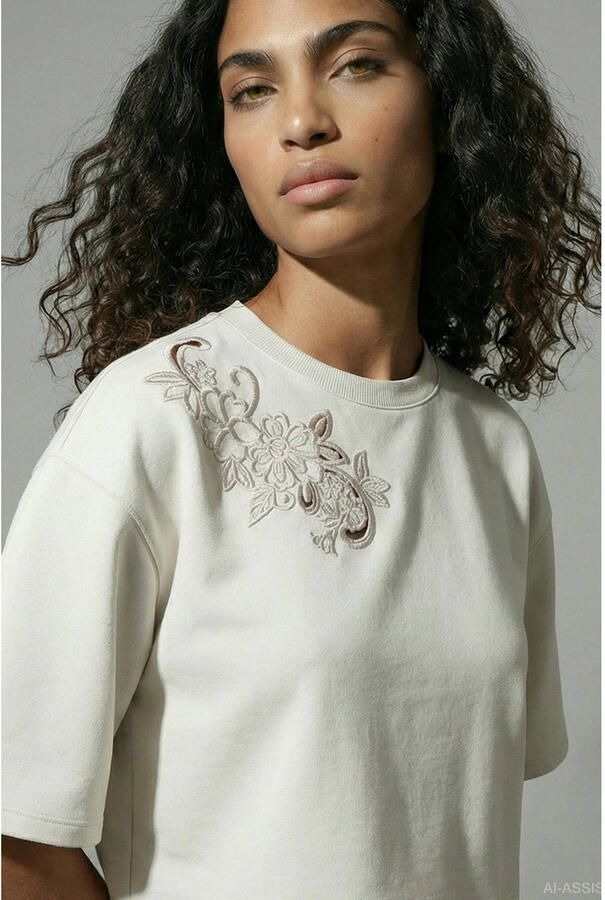 HYPEDROP top ecru - Foto 3