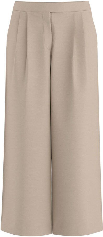 HYPEDROP wide leg low waist pantalon gebreid beige - Foto 2