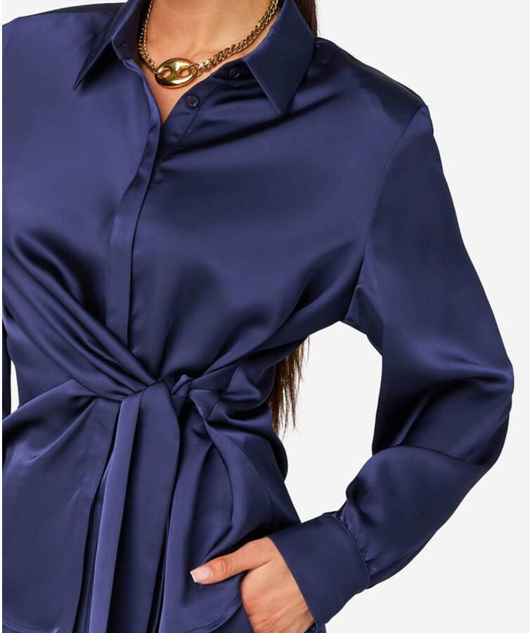 IBANA blouse blauw - Foto 2