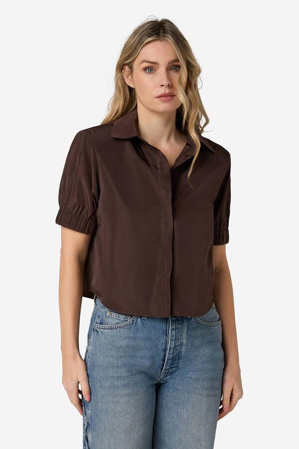 IBANA blouse bruin