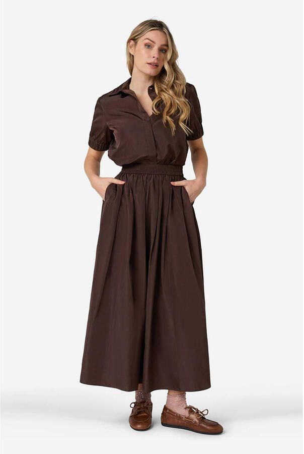 IBANA blouse bruin - Foto 2