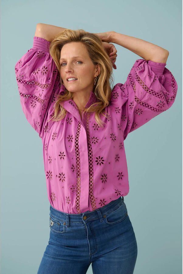 IBANA Dames Blouses Tomasa Fuchsia - Foto 7