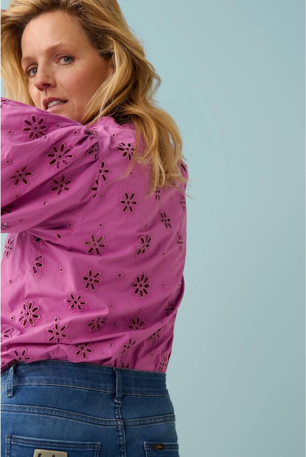 IBANA Dames Blouses Tomasa Fuchsia - Foto 6