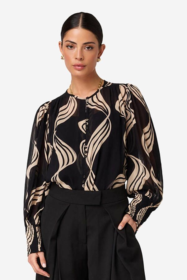 IBANA blouse zwart