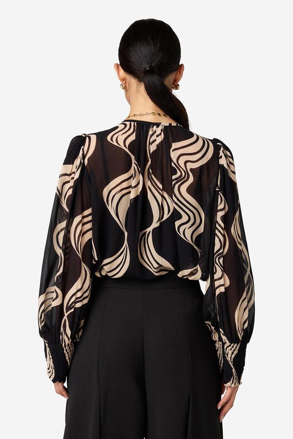 IBANA blouse zwart - Foto 2