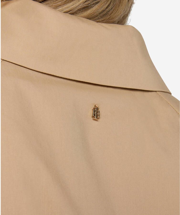 Ibana Canvas maxi-jurk Danique Beige - Foto 6