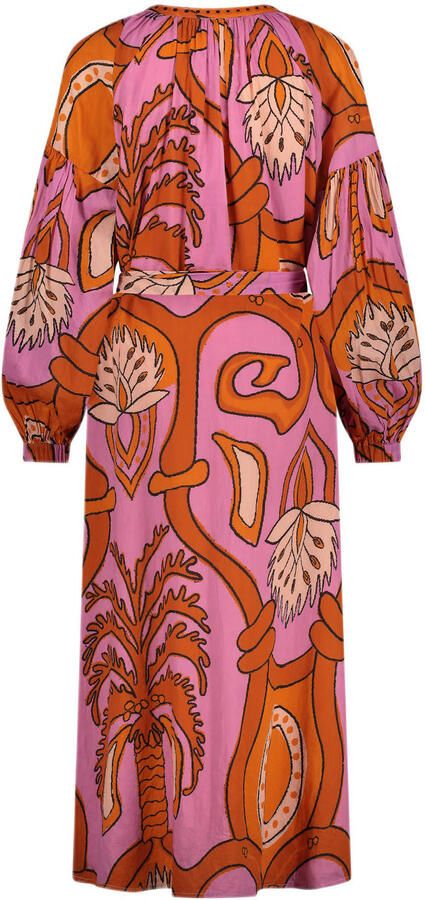 Ibana Maxi-jurk met print Dalmi roze - Foto 2