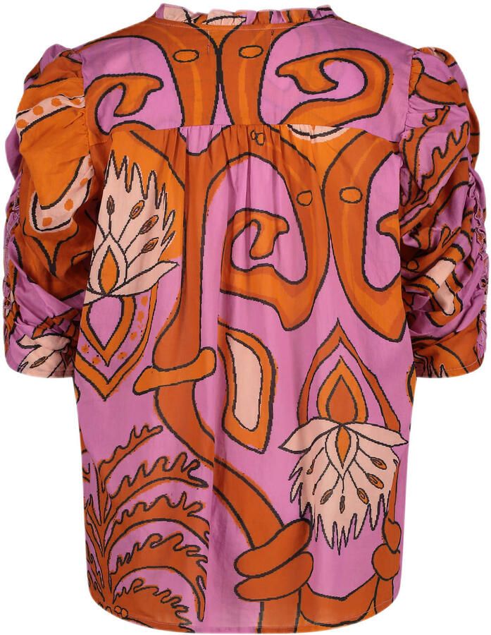 Ibana Mini-jurk met print Tizana roze - Foto 5